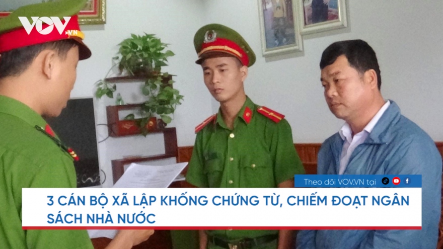 Nóng 24h: Khởi tố 3 cán bộ xã ở Quảng Nam chiếm đoạt tiền ngân sách